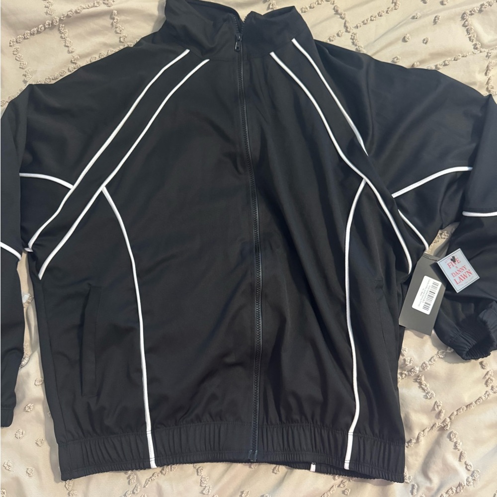 FIVE Dancewear (TEEN) Black Track Jacket